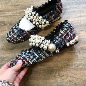 Jeffrey Campbell Tweed Flats